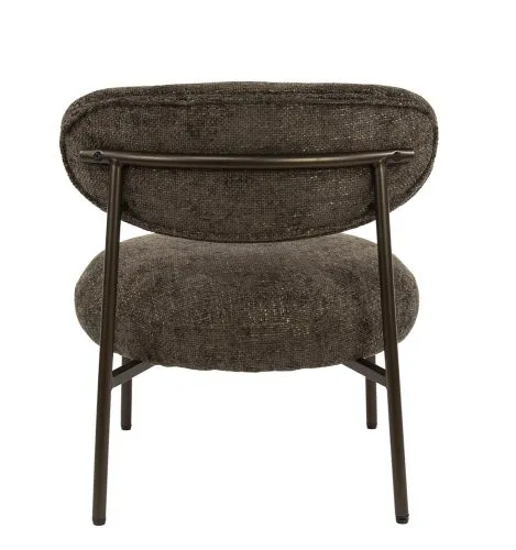 Sessel Elysia | Cargo Stoff / Strukturgewebe | braun
