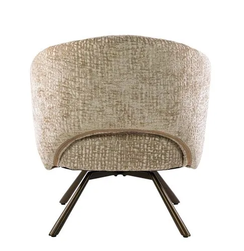 Sessel Liva | Monti Stoff / Strukturstoff | drehbar | sand-braun