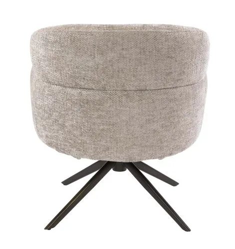 Sessel Milagro | drehbar | Hoven-Stoff / Chenillegewebe | sand - braun