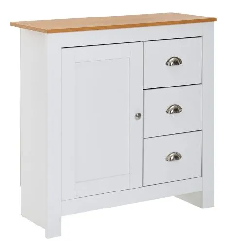 Sideboard Anrichte Liam | weiß / braun