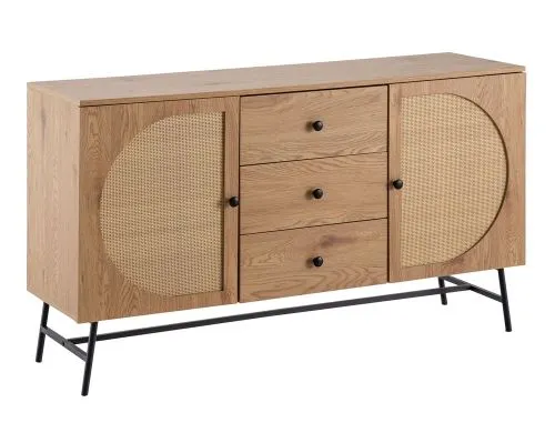 Sideboard French | braun / schwarz