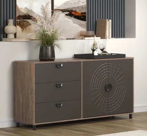 Sideboard Fusion | Rostoptik Rusty Flow / Perlbronze