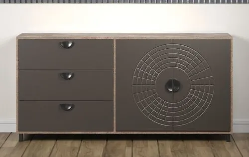 Sideboard Fusion | Rostoptik Rusty Flow / Perlbronze