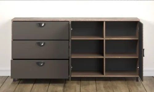 Sideboard Fusion | Rostoptik Rusty Flow / Perlbronze