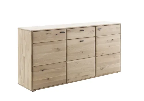 Sideboard Girona | mit Schubkasten | Ast / Balkeneiche