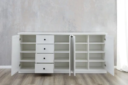 Sideboard Kommode Baxter 195 cm | Landhausstil | weiß