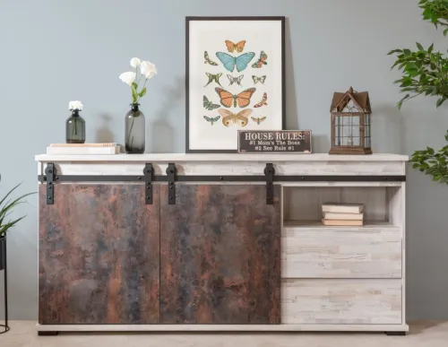 Sideboard Kommode Sevilla | Aratinga Kiefer / Na Pali