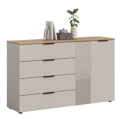 Sideboard Kommode Slide 1 | Kaschmir / Evoke Oak
