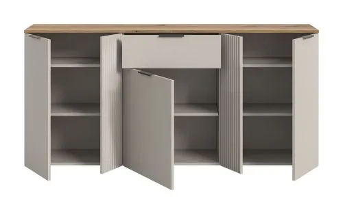 Sideboard Kommode Slide | Kaschmir / Evoke Oak