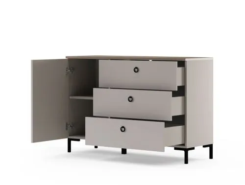Sideboard Lucrezia, Cashmere Dekor – Ansicht 4