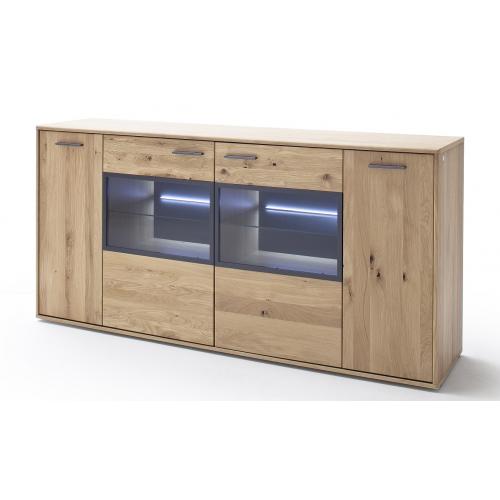Sideboard Portland | Asteiche Bianco | LED Beleuchtung
