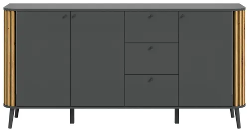 Sideboard Pure | grau / Artisan Eiche | 138 cm