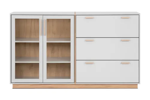 Sideboard Split | steingrau / Jackson Hickory