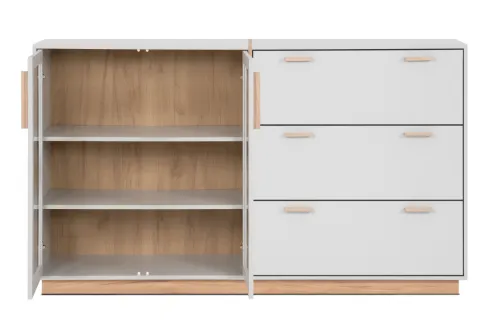 Sideboard Split | steingrau / Jackson Hickory