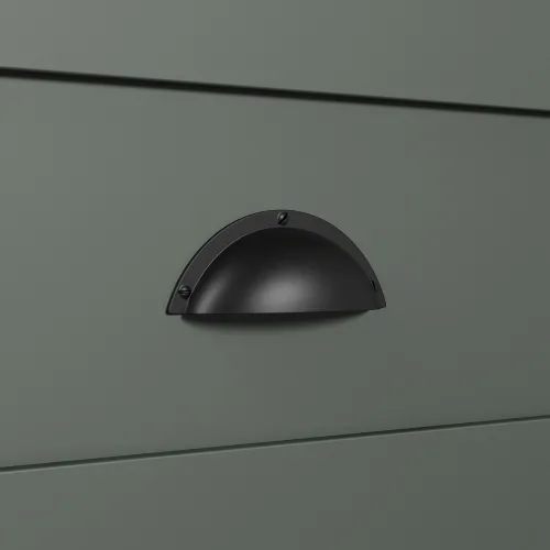 Sideboard Stanton | Tannengrün / Eiche