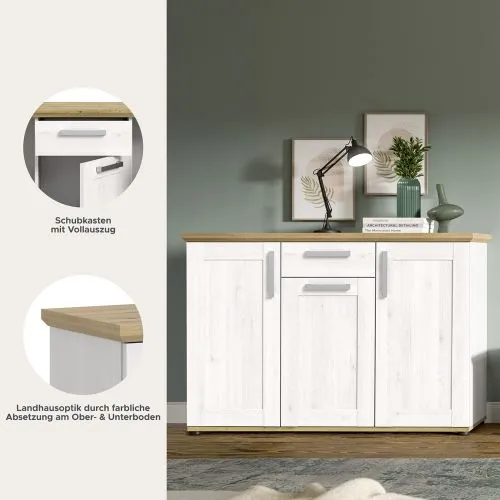 Sideboard Verona | 3-türig | Sibiu Lärche