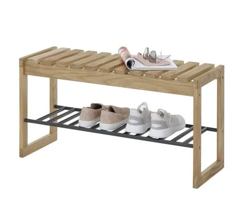 Sitzbank Garderobenbank Bantry 1 | Eiche massiv