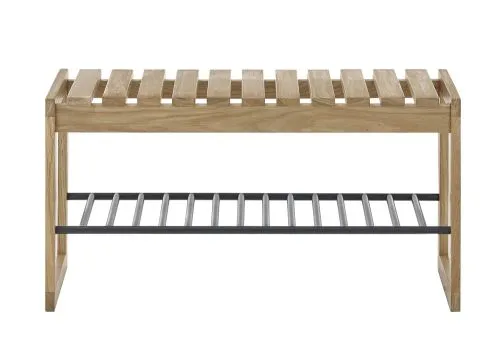 Sitzbank Garderobenbank Bantry 1 | Eiche massiv