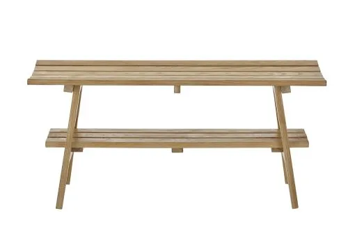 Sitzbank Garderobenbank Bantry 3 | Eiche massiv | 100x45x36 cm