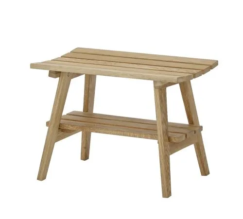 Sitzbank Garderobenbank Bantry 3 | Eiche massiv | 60x45x36 cm