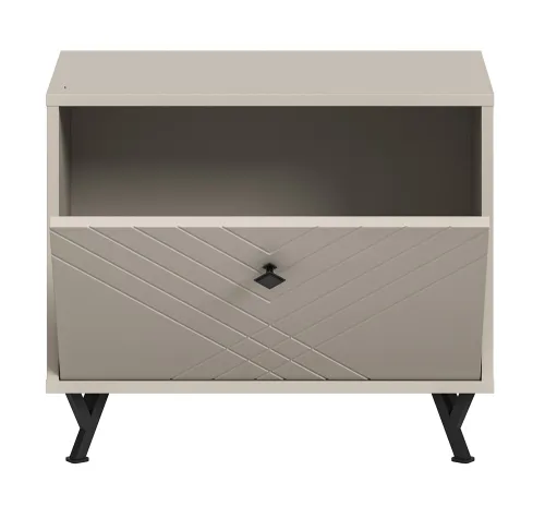 Sitzbank | Garderobenbank Notes | beige matt/sandfarben