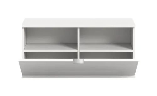 Sitzbank groß Projekt X | weiß / weiß Hochglanz