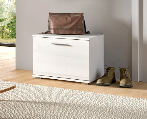 Sitzbank Prego | weiß Hochglanz