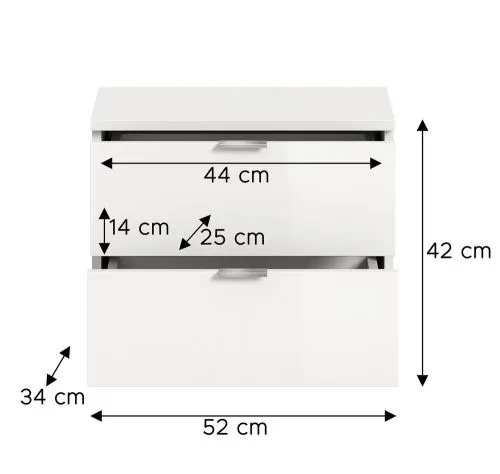 Sitzbank Projekt X | weiß / weiß Hochglanz