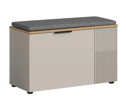 Sitzbank Slide inkl. Sitzkissen | Kaschmir / Evoke Oak