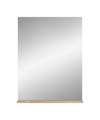 Spiegel Lambada | weiß Hochglanz / Sonoma Eiche