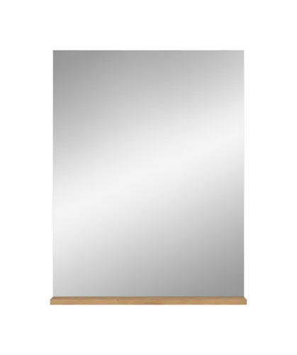 Spiegel Scout | Eiche | mit Aufsatzleuchte