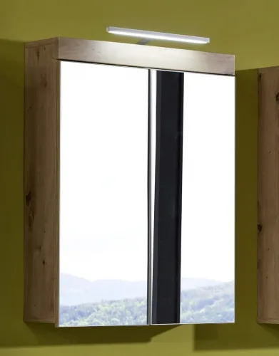 Spiegelschrank Amanda | Eiche Asteiche ohne Aufsatzleuchte