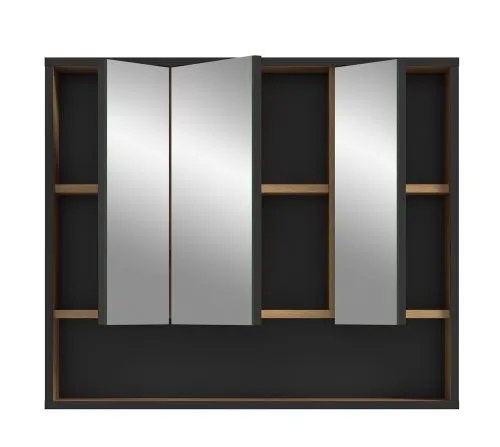 Spiegelschrank Bagno | mit offenem Fach | Artisan Oak ohne