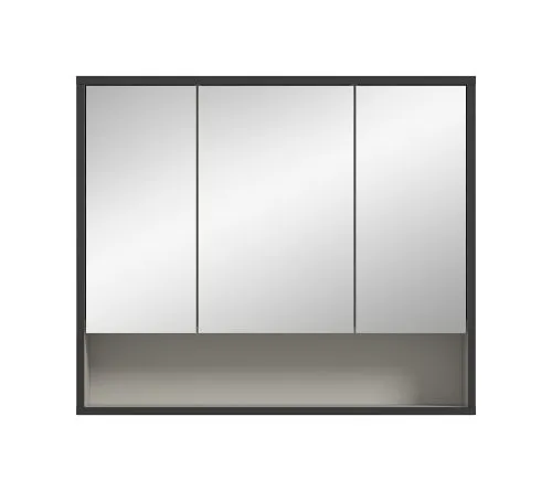 Spiegelschrank Bagno | mit offenem Fach| Kaschmir