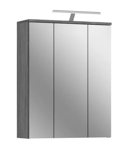 Spiegelschrank Blake | rauchsilber | inkl. LED Beleuchtung