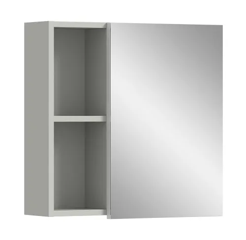 Spiegelschrank Copa hellgrau ohne Beleuchtung