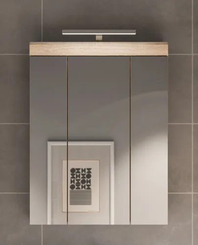 Spiegelschrank Lambada | Sonoma Eiche hell