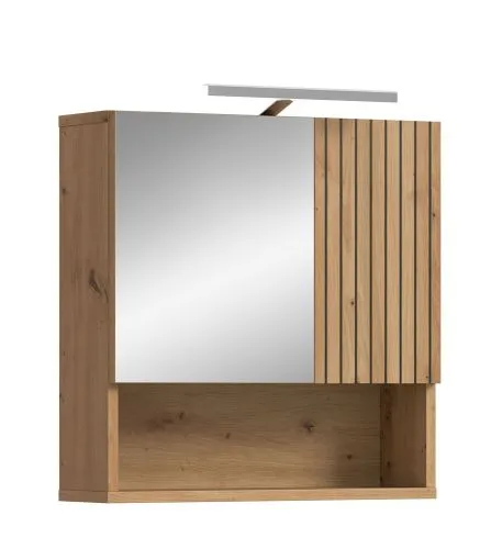 Spiegelschrank Mone | mit offenem Fach | Artisan Oak ohne Beleuchtung