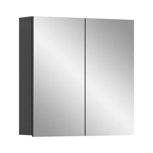 Spiegelschrank Soft | grau | ohne Beleuchtung 60 x 60 x 15 cm