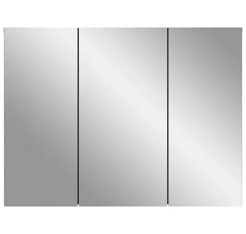 Spiegelschrank Soft | grau | ohne Beleuchtung 80 x 60 x 15 cm