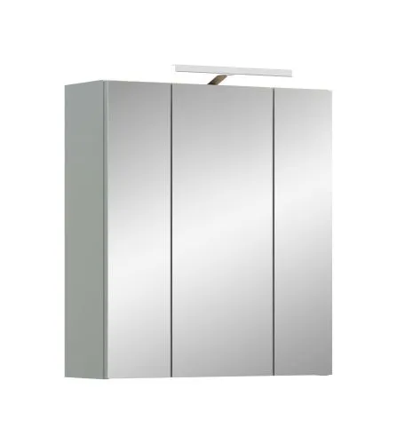 Spiegelschrank Star | hellgrün / Eiche | mit Beleuchtung