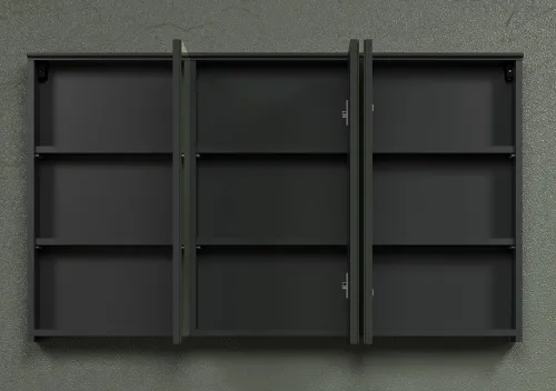 Spiegelschrank Synnax | anthrazit grau