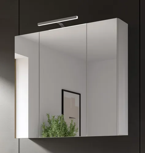 Spiegelschrank Vira | weiß | ohne Beleuchtung 82x77x18