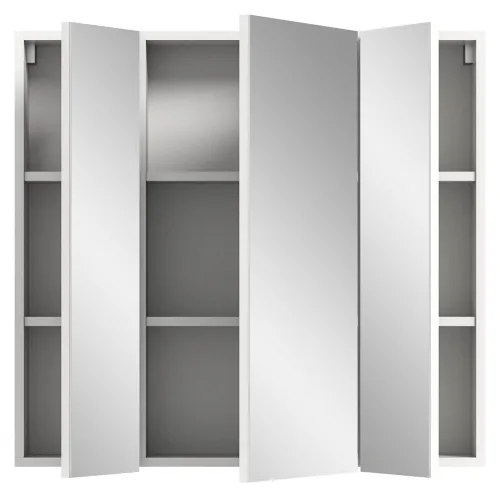 Spiegelschrank Vira | weiß | ohne Beleuchtung 82x77x18