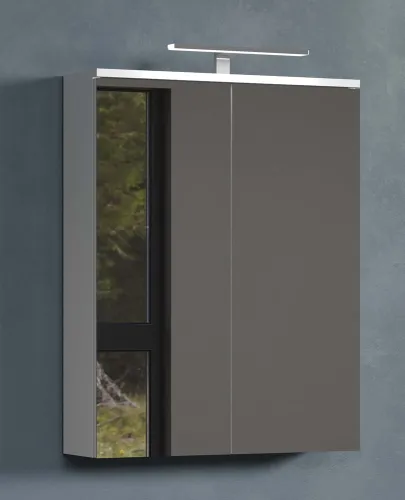Spiegelschrank Wons | weiß ohne Beleuchtung