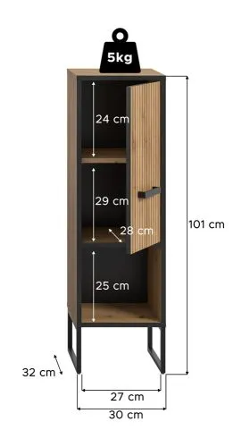 Standschrank Bagno | Artisan Oak