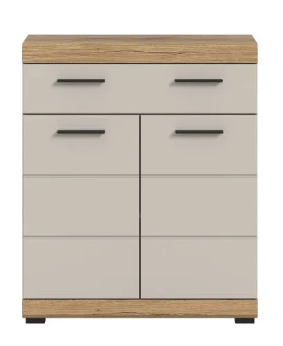 Standschrank breit Scout | mit Schubkasten | Kaschmir / Evoak Oak