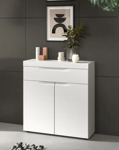 Standschrank breit Viana | weiß