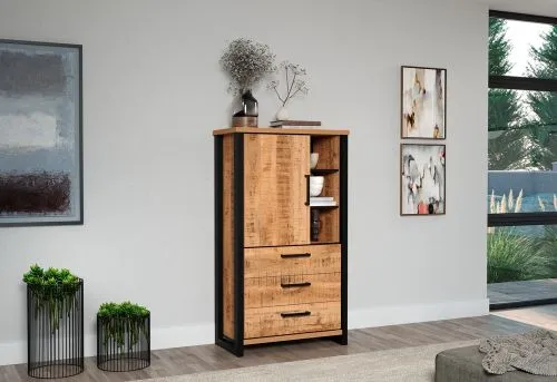 Stauraum Schrank Enna, Mango Dekor – Ansicht 5