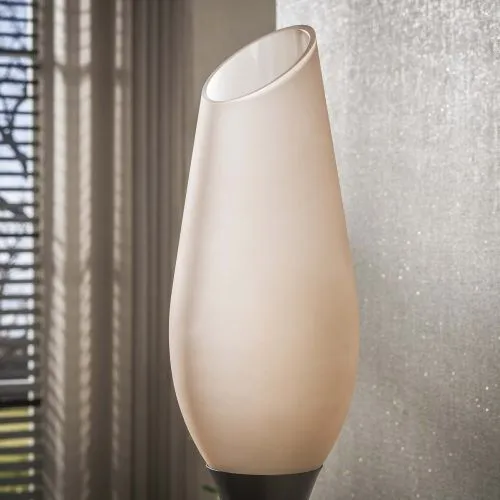 Stehlampe Ambera | 3 Leuchten | Sienna braun-frosted